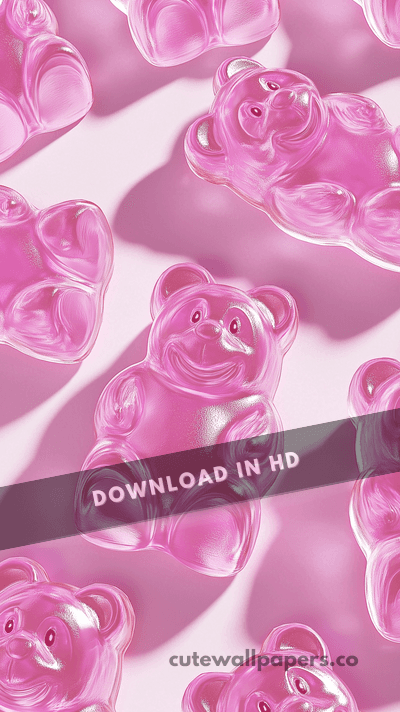 3D Gummies Pink