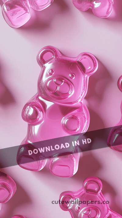 3D Gummies Pink