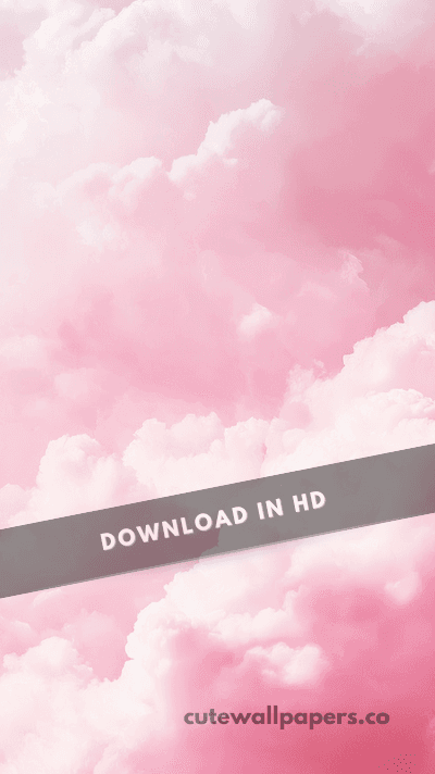 Aesthetic Clouds Pink