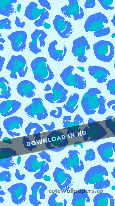Animal Leopard Blue