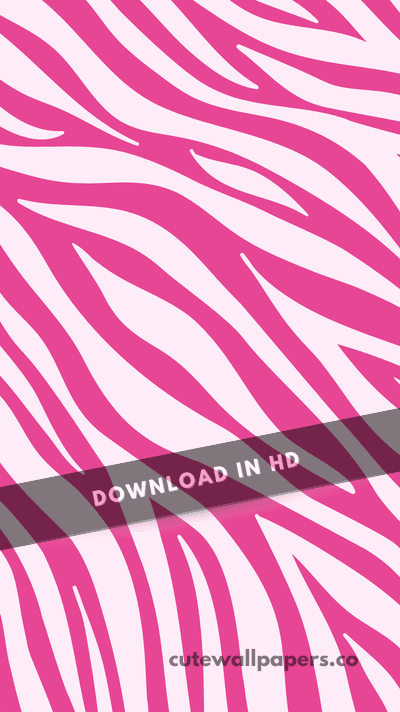 Animal Zebra Pink