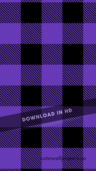 Checker Plaid Purple
