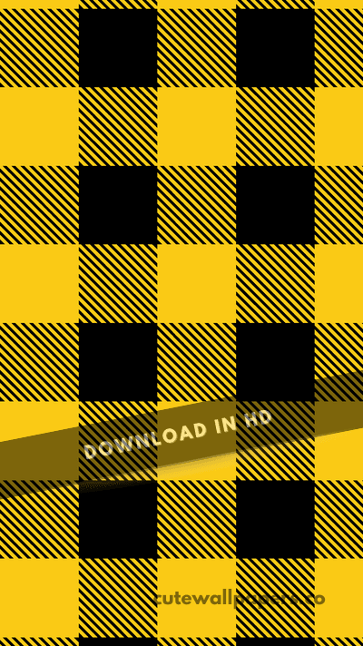 Checker Plaid Yellow