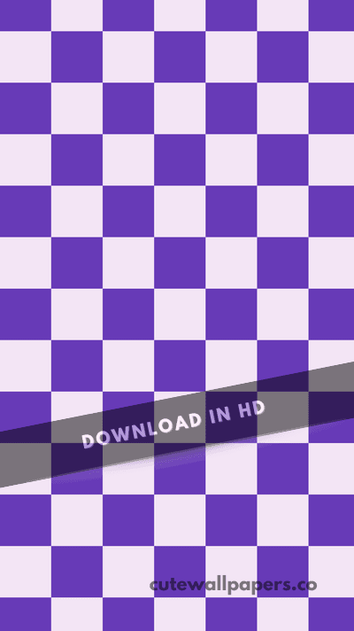 Checker Purple