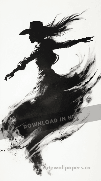 Cowgirl Abstract