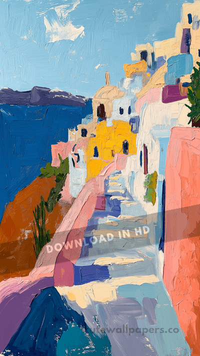 Summer Santorini